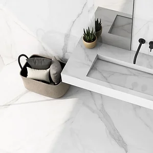 بورسلين اسباني ثولوز وايت Tholos White Polishd TWP 6060 فرز اول 60 × 60 سم لامع