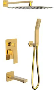 مجموعة دش دفن ايزى بوكس 3 مرحلة جواد EBOX-00223PVG دهبى